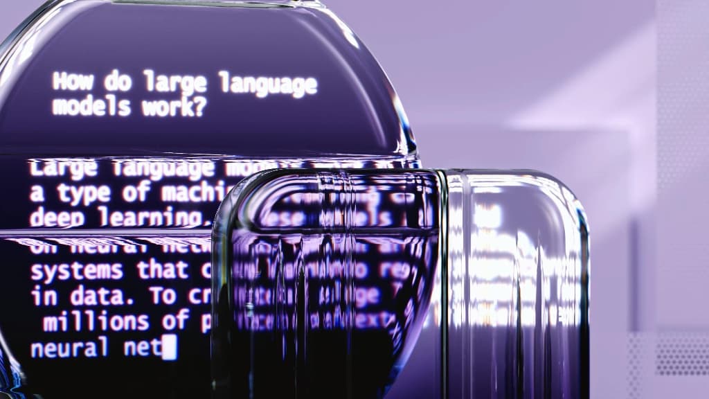 AI en large language models visualisatie